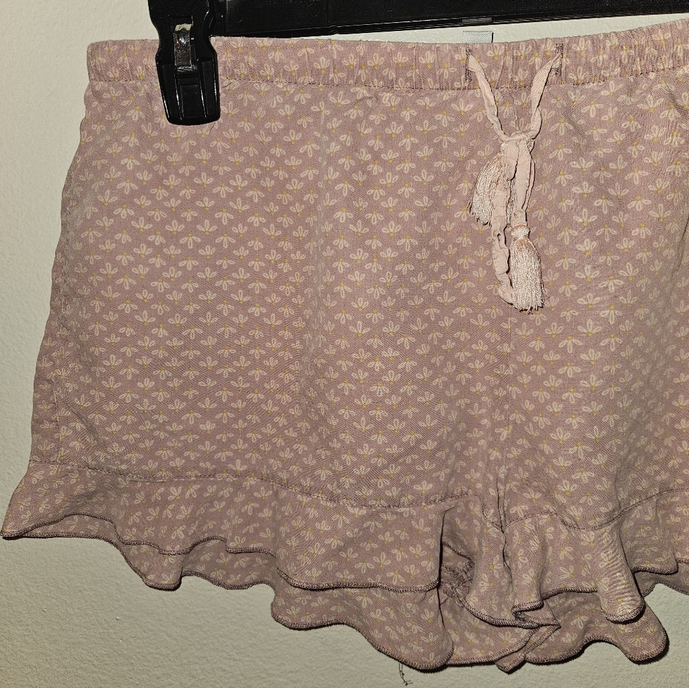 Gilligan & O'Malley Womans Pink Sleep Shorts Size M - Picture 3 of 12